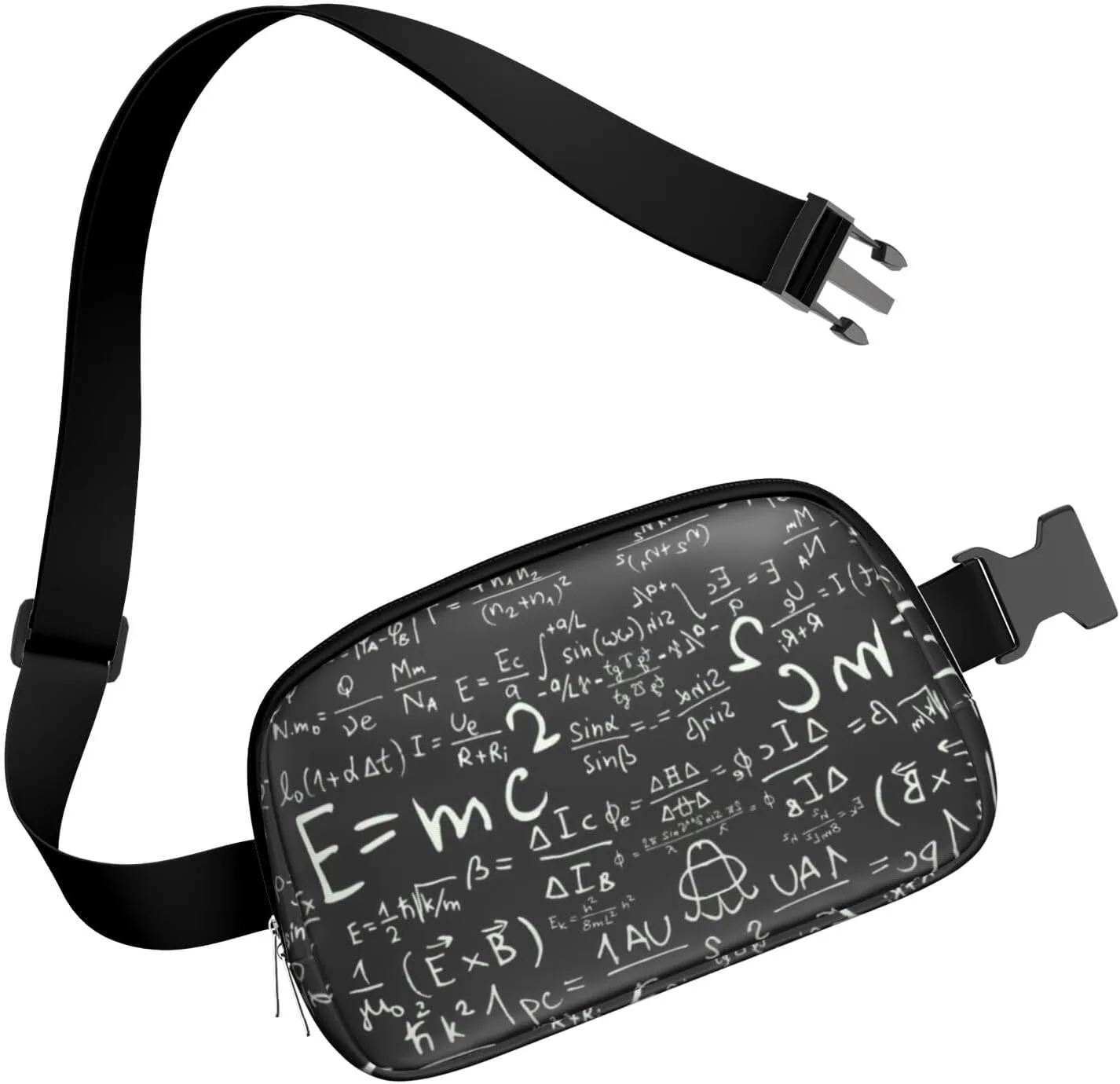 Fanny Pack for Women,Mini Waterproof Science theme Belt Bag,Fashionable Crossbody,Cute Everywhere Belt Bags Fanny Pack for Hiking,Travel.