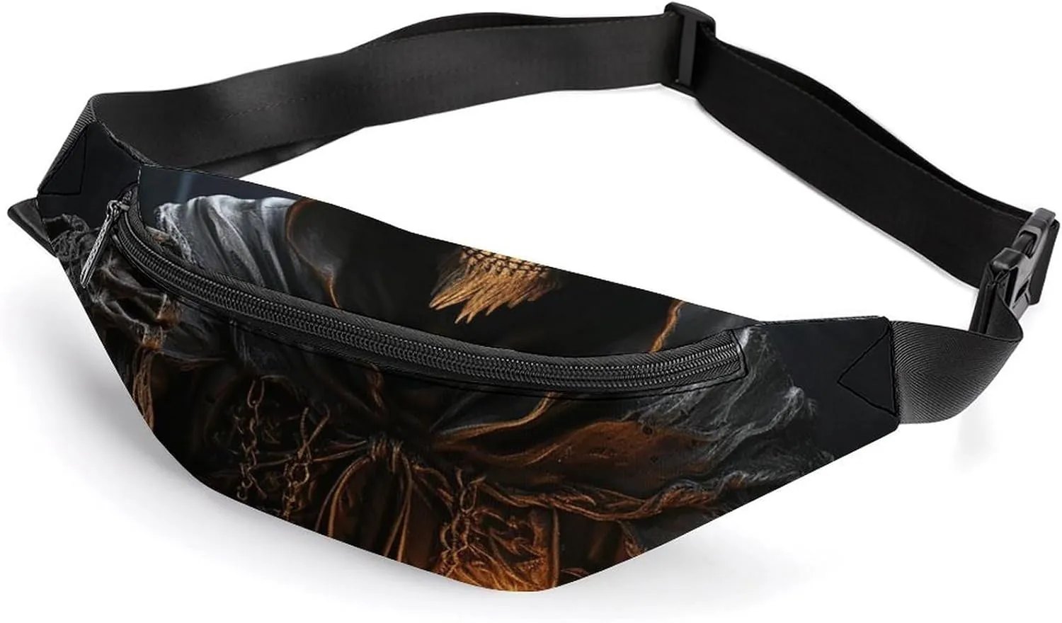 Fanny Packs for Women Portable Waist Pack Adjustable Belt Bum Bag Grim Reaper Hip Bags for Travel