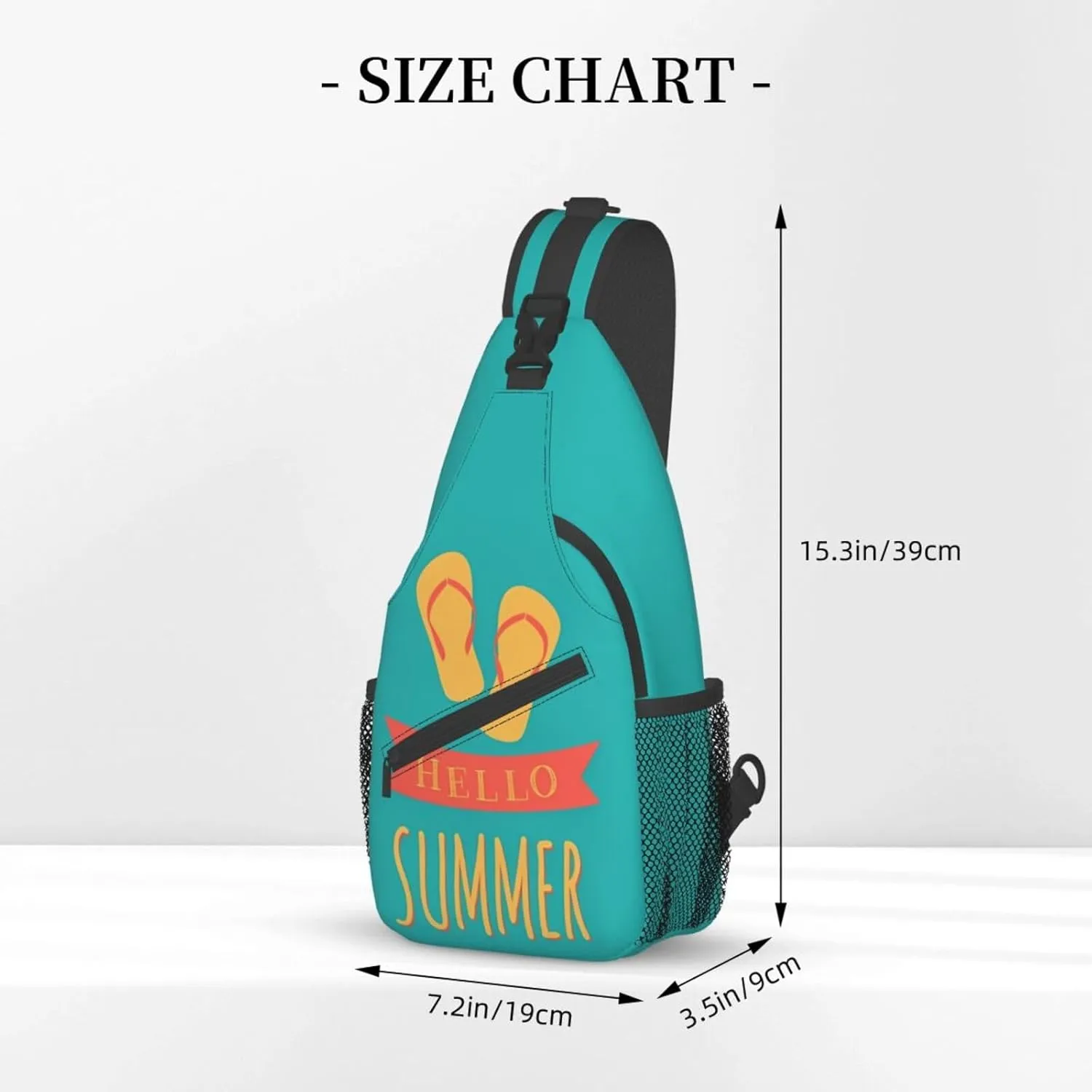 Fashion Chest Sling Bag For Women Men Adjustable Strap Crossbody Shoulder Backpack Hiking Travel Fashion Unisex Daypack