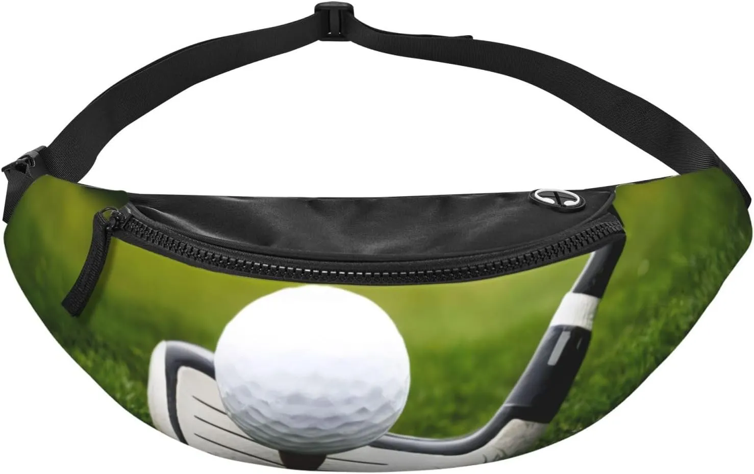 Fashion Golf Ball Bum Bag | Fanny Pack & Chest Pack | Adjustable Waist Bag For Women & Men | Secure Zip | Lightweight & Compact | Perfect For Travel,Sports,Hiking,Outdoor