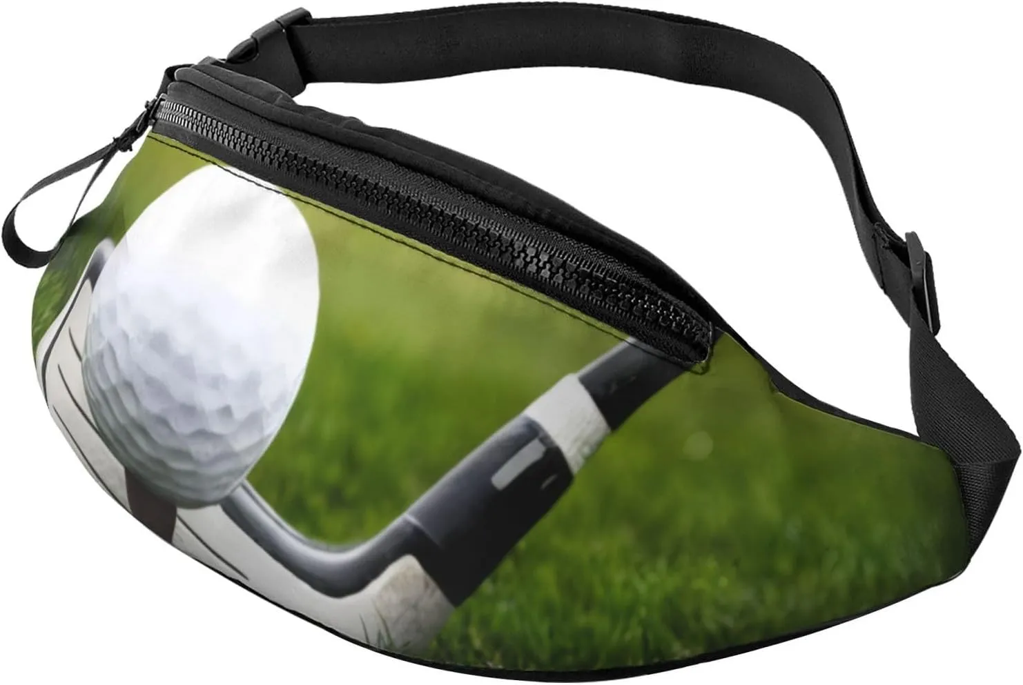 Fashion Golf Ball Bum Bag | Fanny Pack & Chest Pack | Adjustable Waist Bag For Women & Men | Secure Zip | Lightweight & Compact | Perfect For Travel,Sports,Hiking,Outdoor