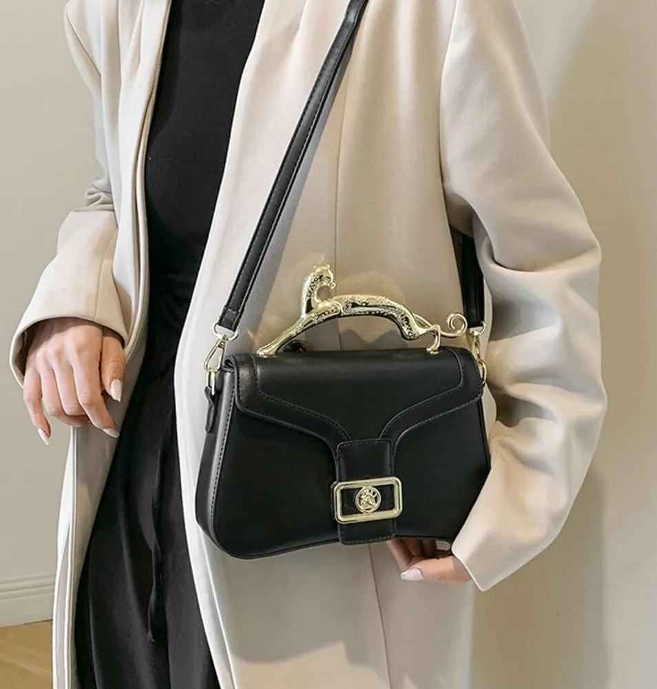 Fashion PU Leather Handbag for Women Small Y2k Tote Bags Satchel Purses Shoulder Crossbody Bag Hobo Clutch