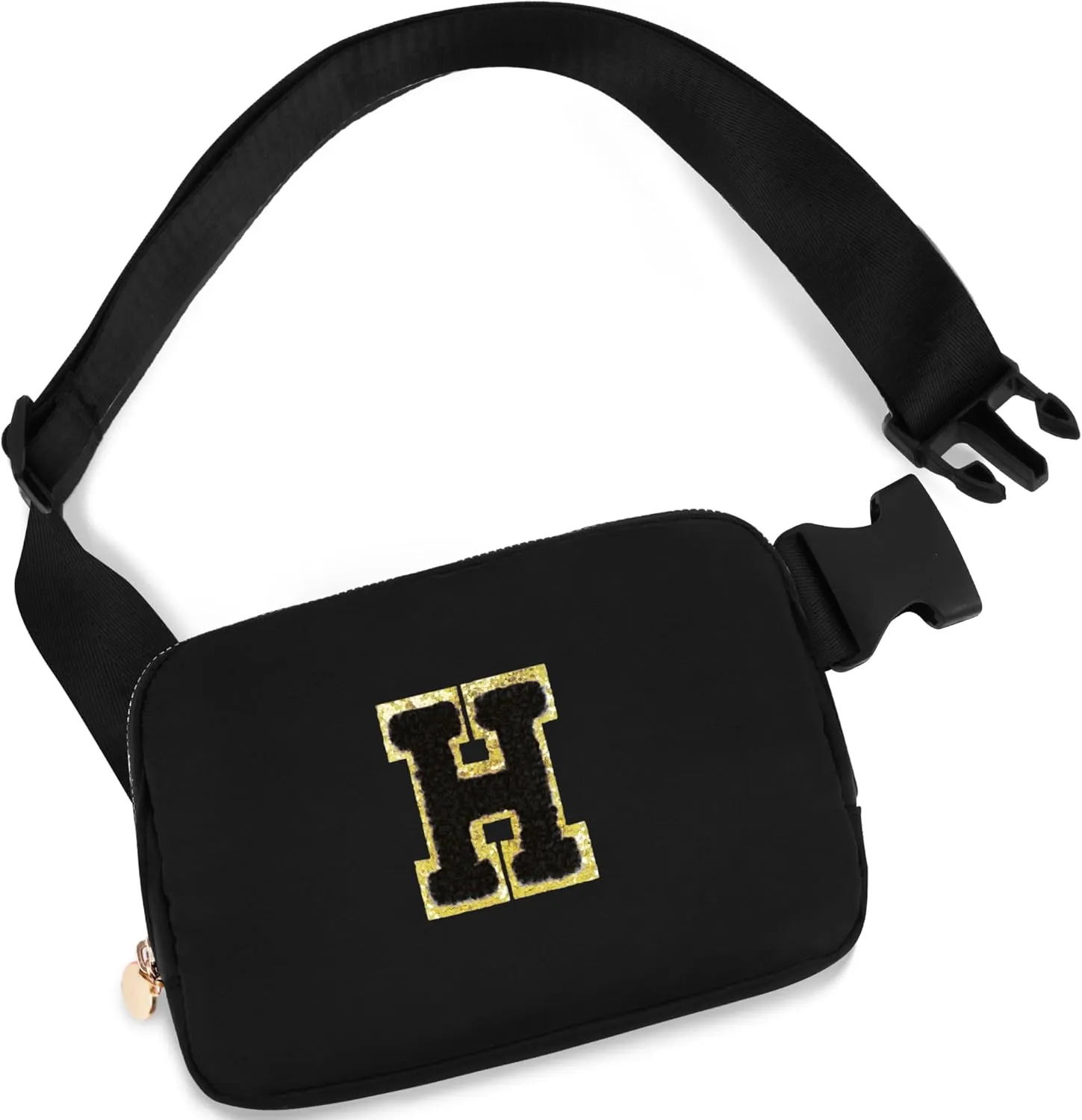 Father's Day Gift - Personalized Crossbody Bag | Black