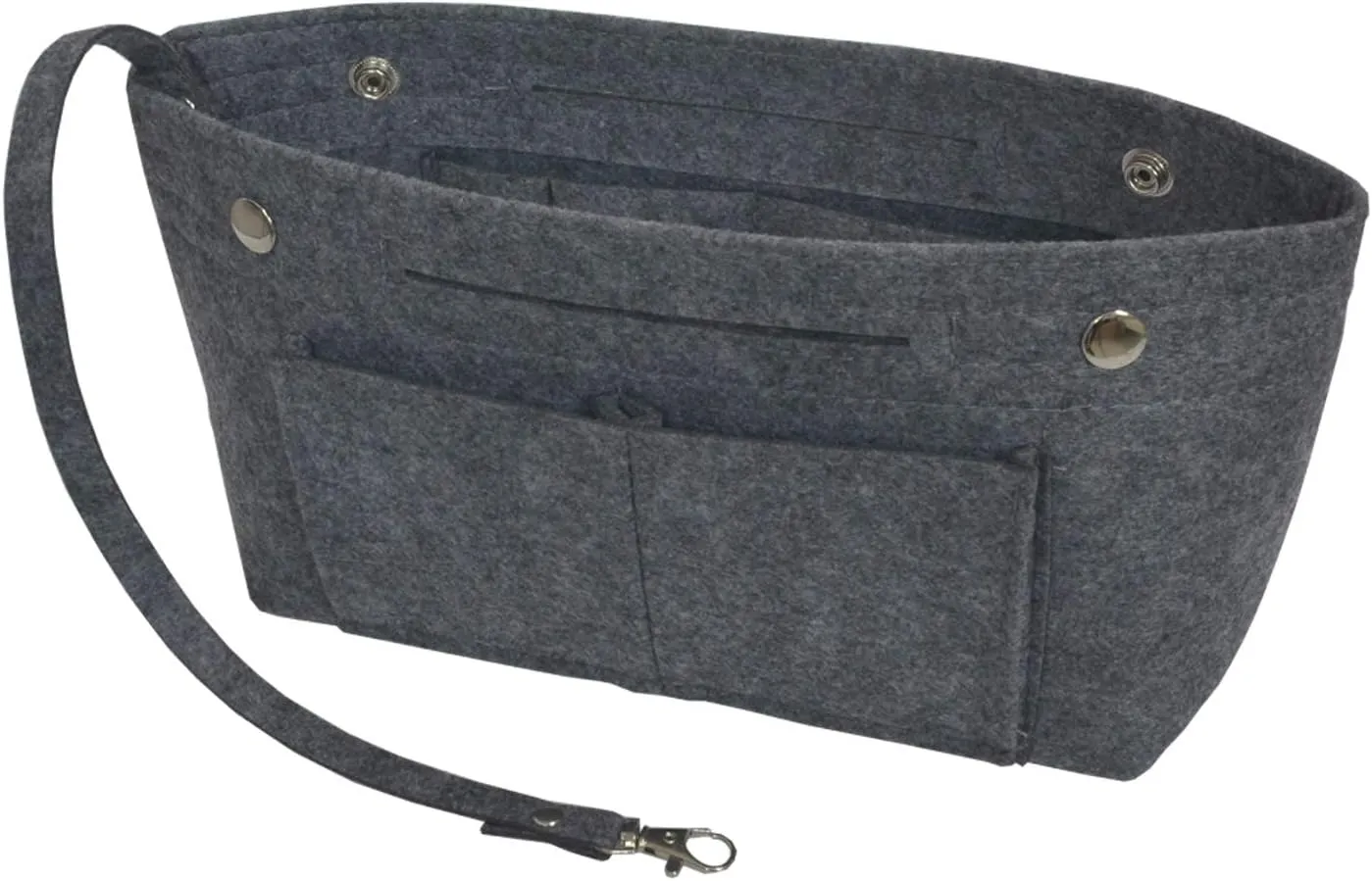 Felt Tote Handbag Purse Organizer Insert Divider Shaper Bag in Bag