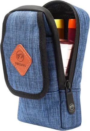 FIREDOG Smell Proof Bag, Odor Proof Pouch Dog Tested Mini Stash Crossbody Bags for Travel Storage(Bright Blue)