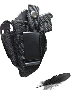 Fits Jennings J-22, J-25 Soft Nylon Inside or Outside The Pants Gun Holster.