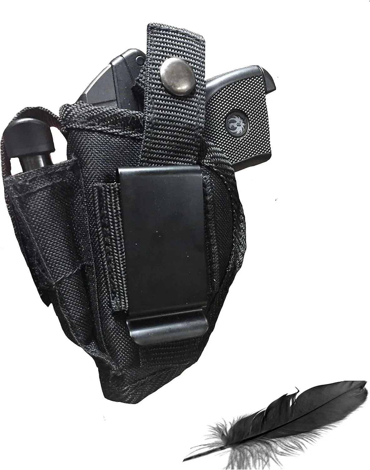 Fits Jennings J-22, J-25 Soft Nylon Inside or Outside The Pants Gun Holster.