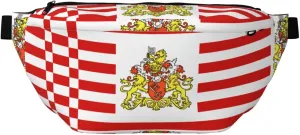 Flag Of The Senate Of Bremen Large Crossbody Fanny Pack,Gifts For Enjoy Sports Festival Workout Traveling Running Casual