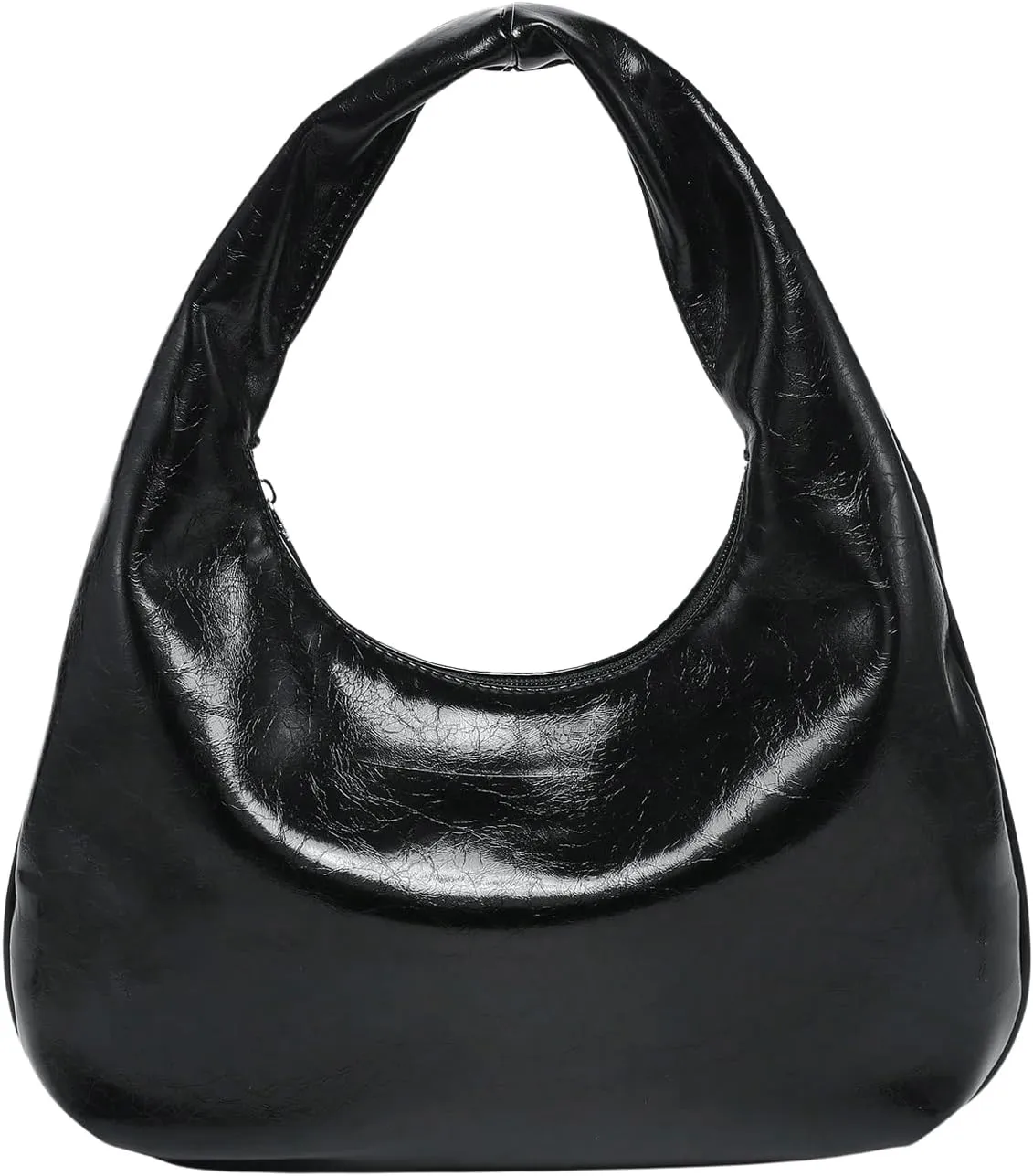 Floerns Women's Vintage Leather Tote Shoulder Handbag Top Handle Hobo Bag