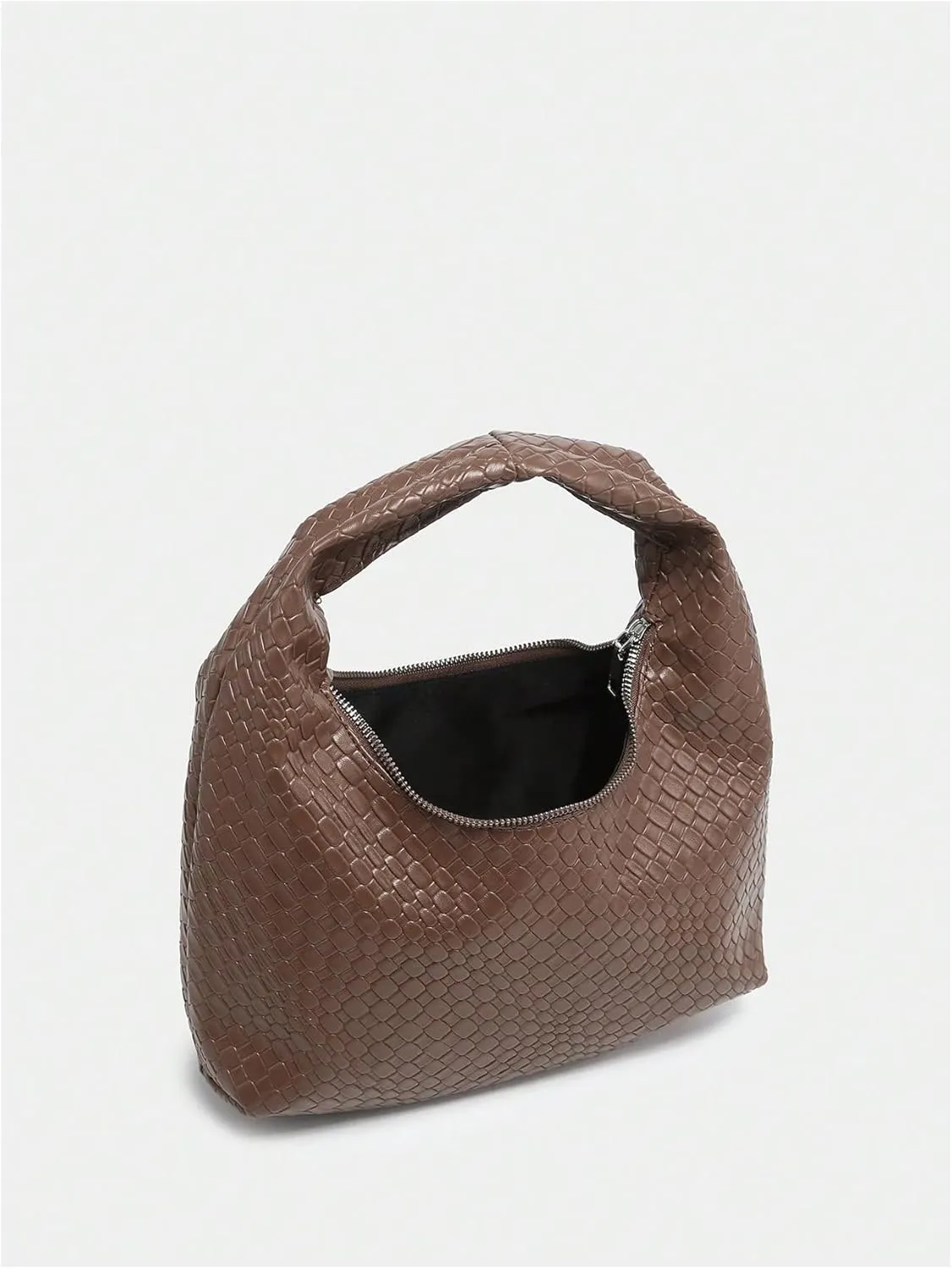 Floerns Women's Vintage Leather Tote Shoulder Handbag Top Handle Hobo Bag