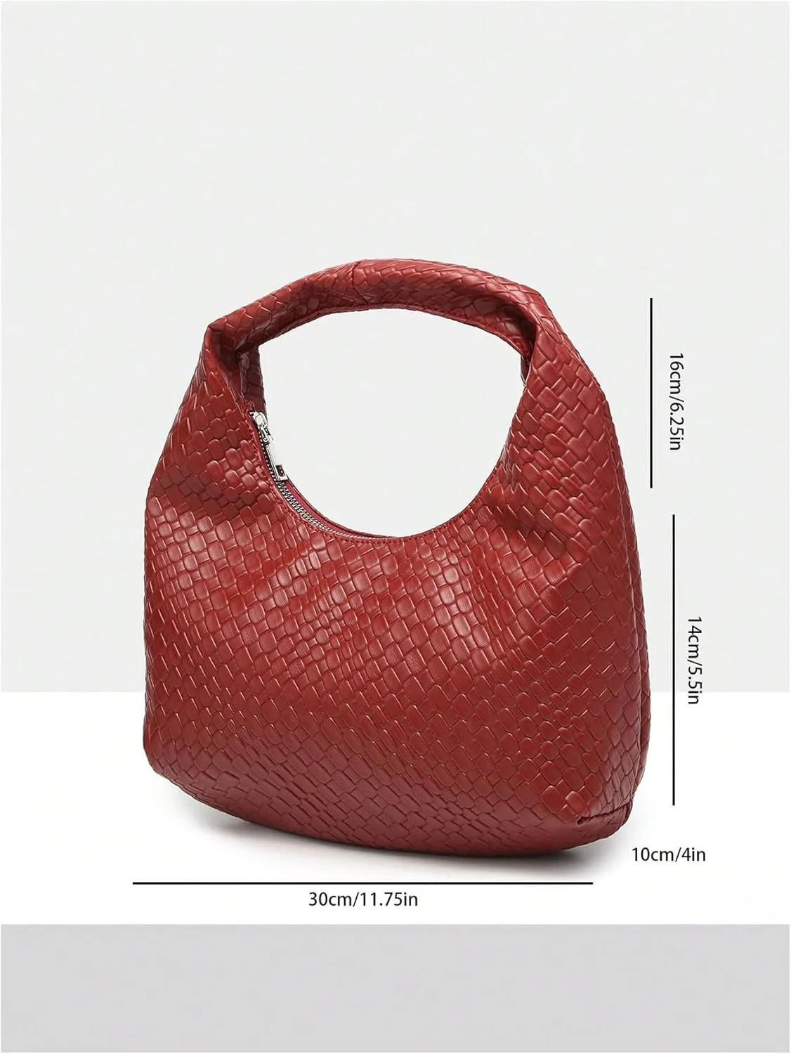 Floerns Women's Vintage Leather Tote Shoulder Handbag Top Handle Hobo Bag