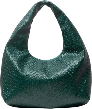 Floerns Women's Vintage Leather Tote Shoulder Handbag Top Handle Hobo Bag