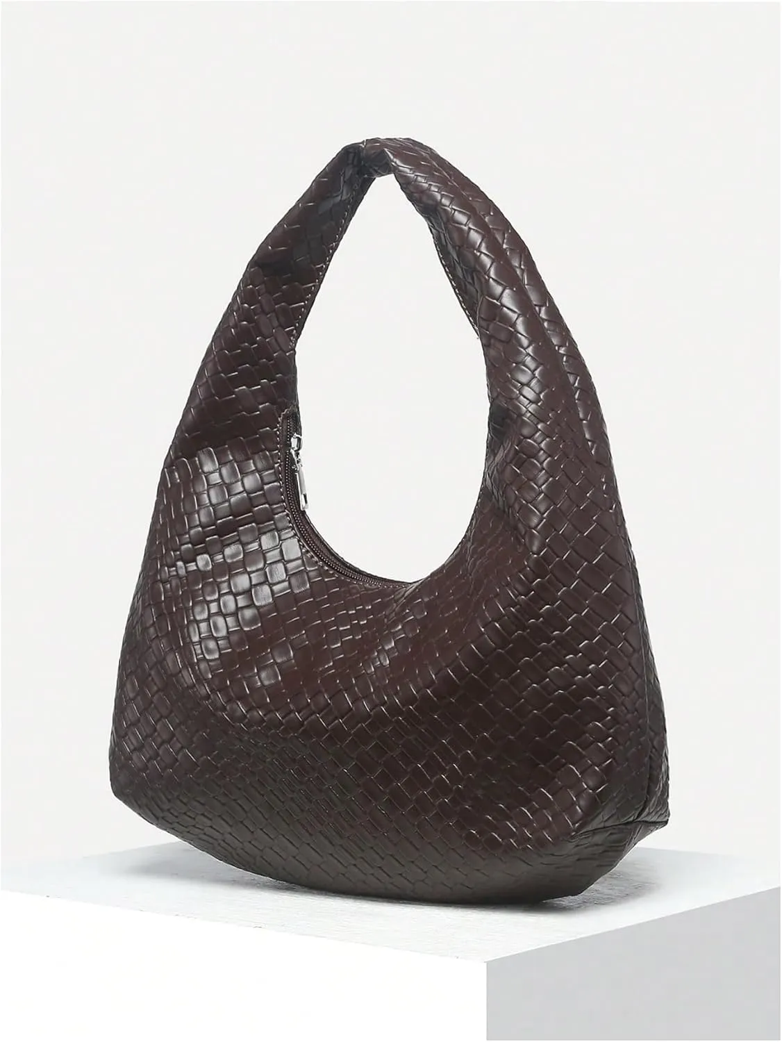Floerns Women's Vintage Leather Tote Shoulder Handbag Top Handle Hobo Bag