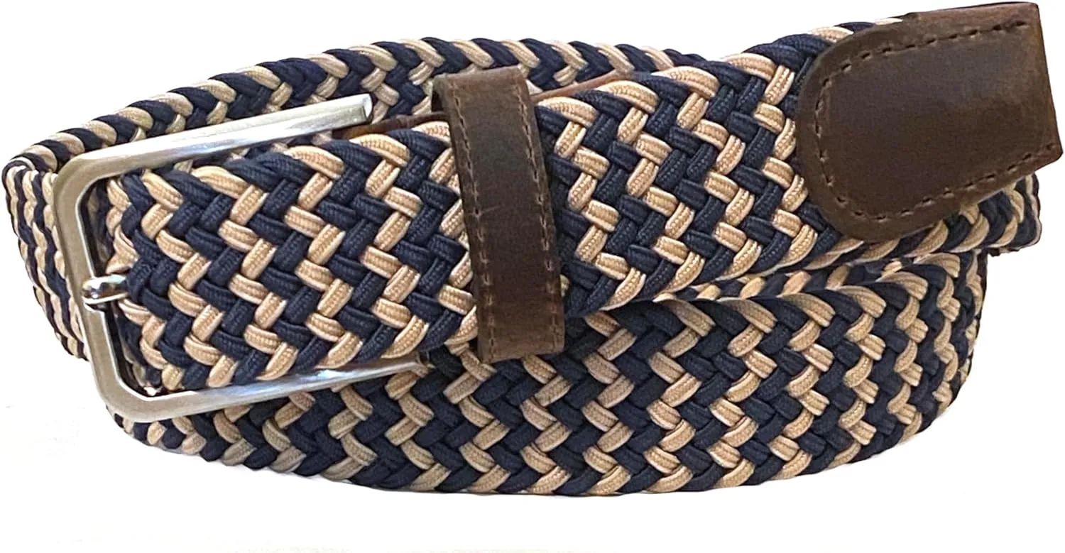 Florsheim mens Myles Woven Elastic Belt