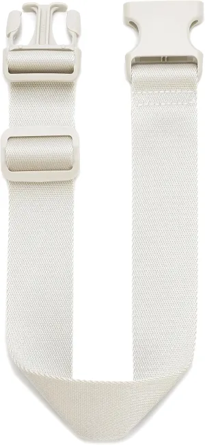 FODOKO Belt Bag Fanny Pack Extender Adjustable Elastic Strap, Belt Extender for Waist Bum Bag Compatible with Everywhere Belt Bag White