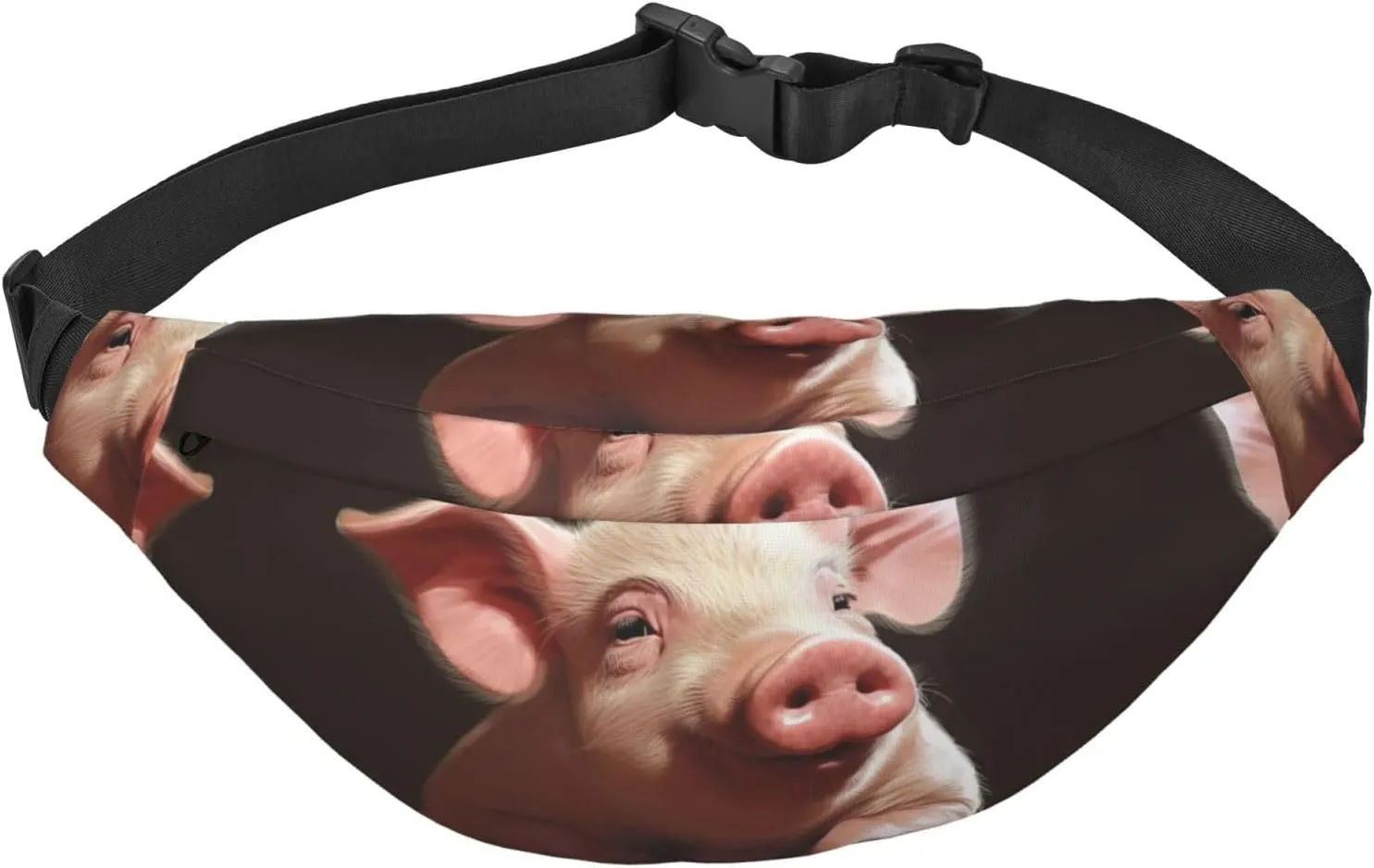 Foolish Cute Animal Fanny Packs for Men Women Waist Packs Large Crossbody Belt Bag Bum Bag with Adjustable Strap