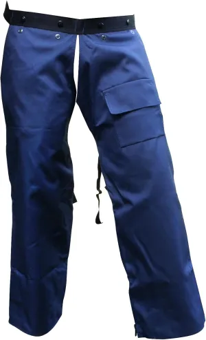 FORESTER Protective Trimmer Safety Chaps, Navy, Large