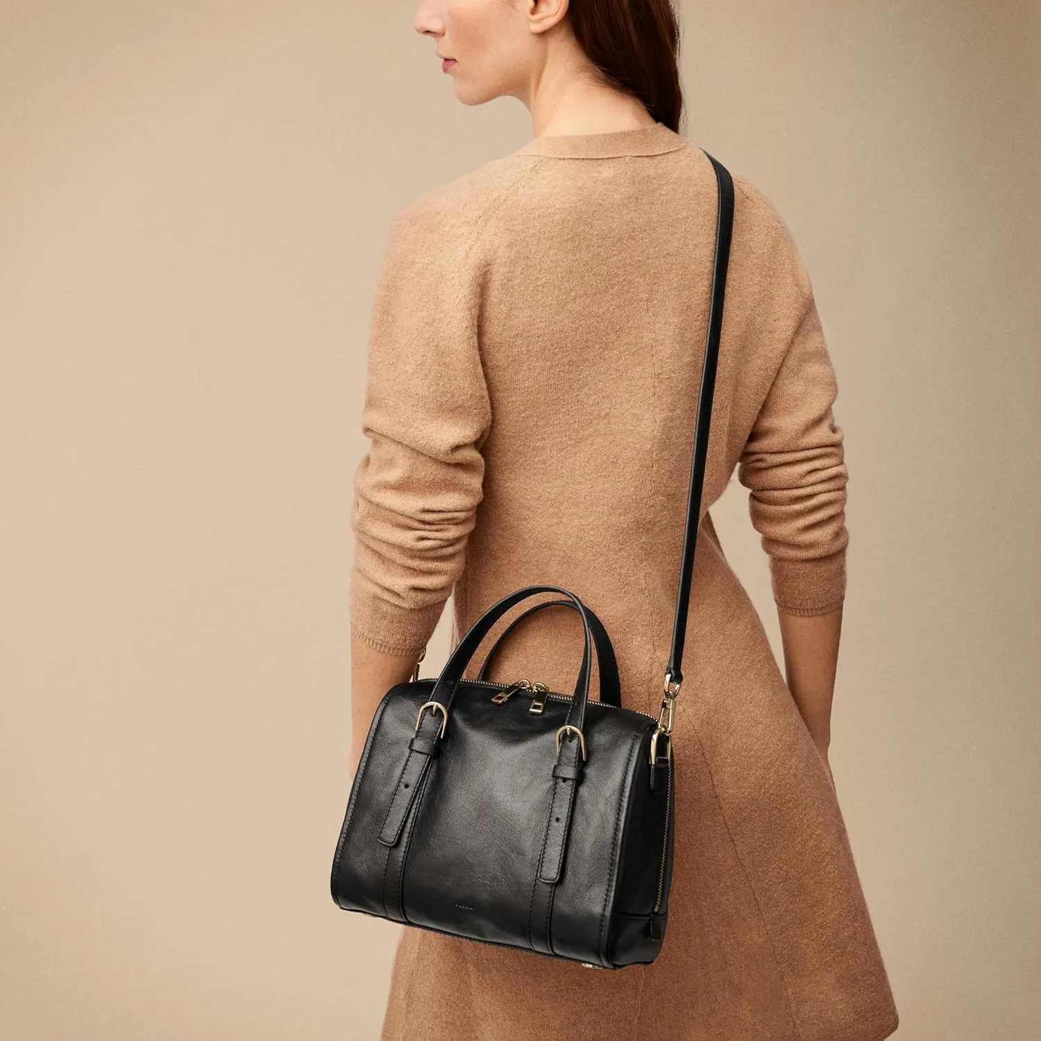 Fossil Carlie Satchel Handbag