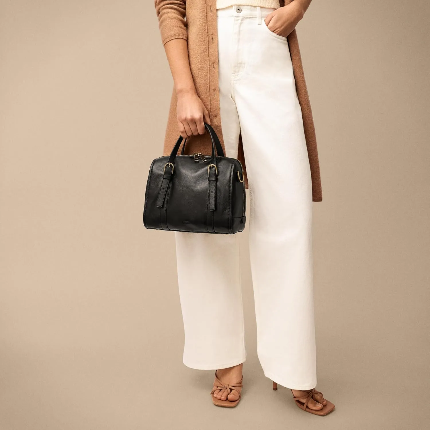 Fossil Carlie Satchel Handbag