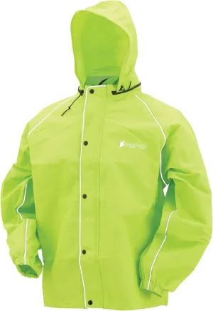 FROGG TOGGS Men's Road Toad Reflective Waterproof Rain Jacket