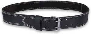 FUERI Tool Belt Heavy Duty Black Leather Utility Belts for Bags Construction Carpenters Electricians Framers Ironworkers Men Pouches Suspenders Women