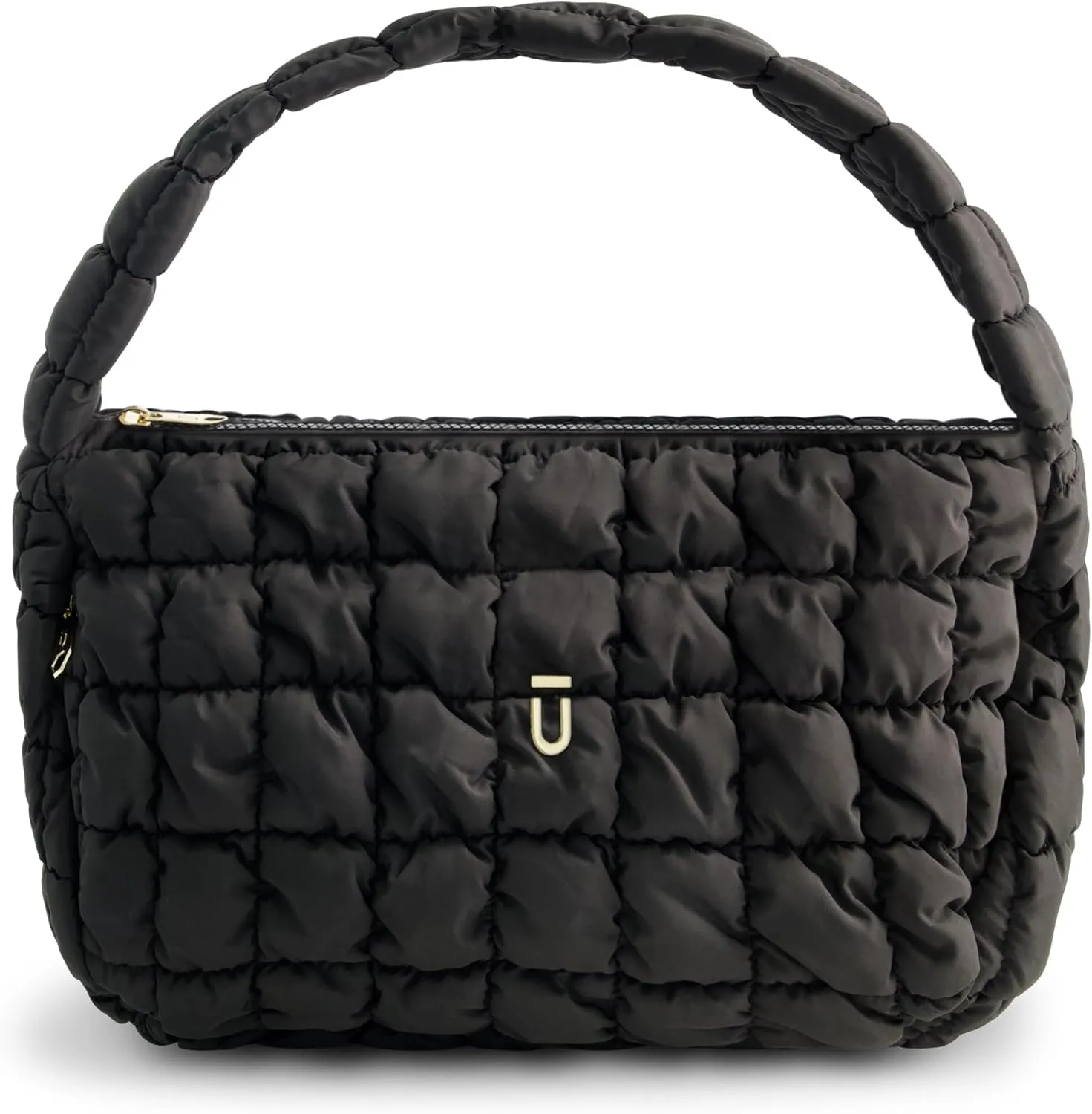 FUL Women's Shoulder Bag Purse, Quilted Slouchy Hobo Handbag