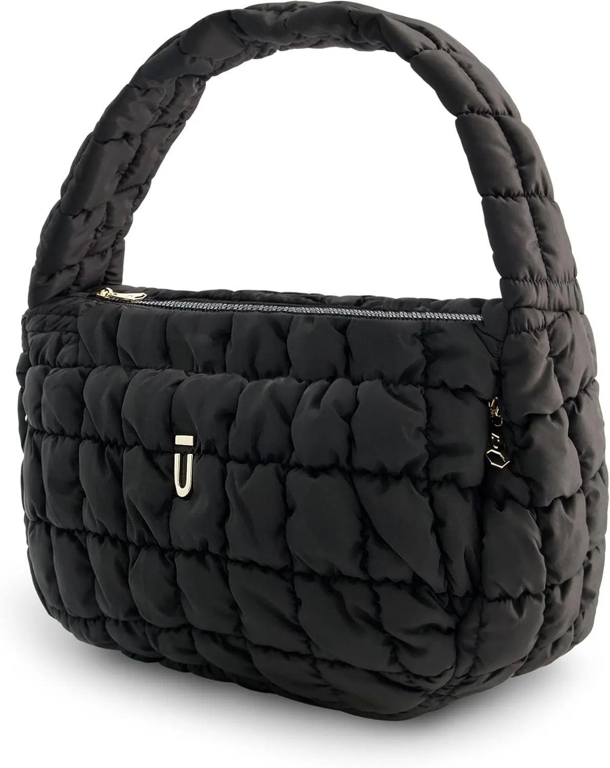 FUL Women's Shoulder Bag Purse, Quilted Slouchy Hobo Handbag