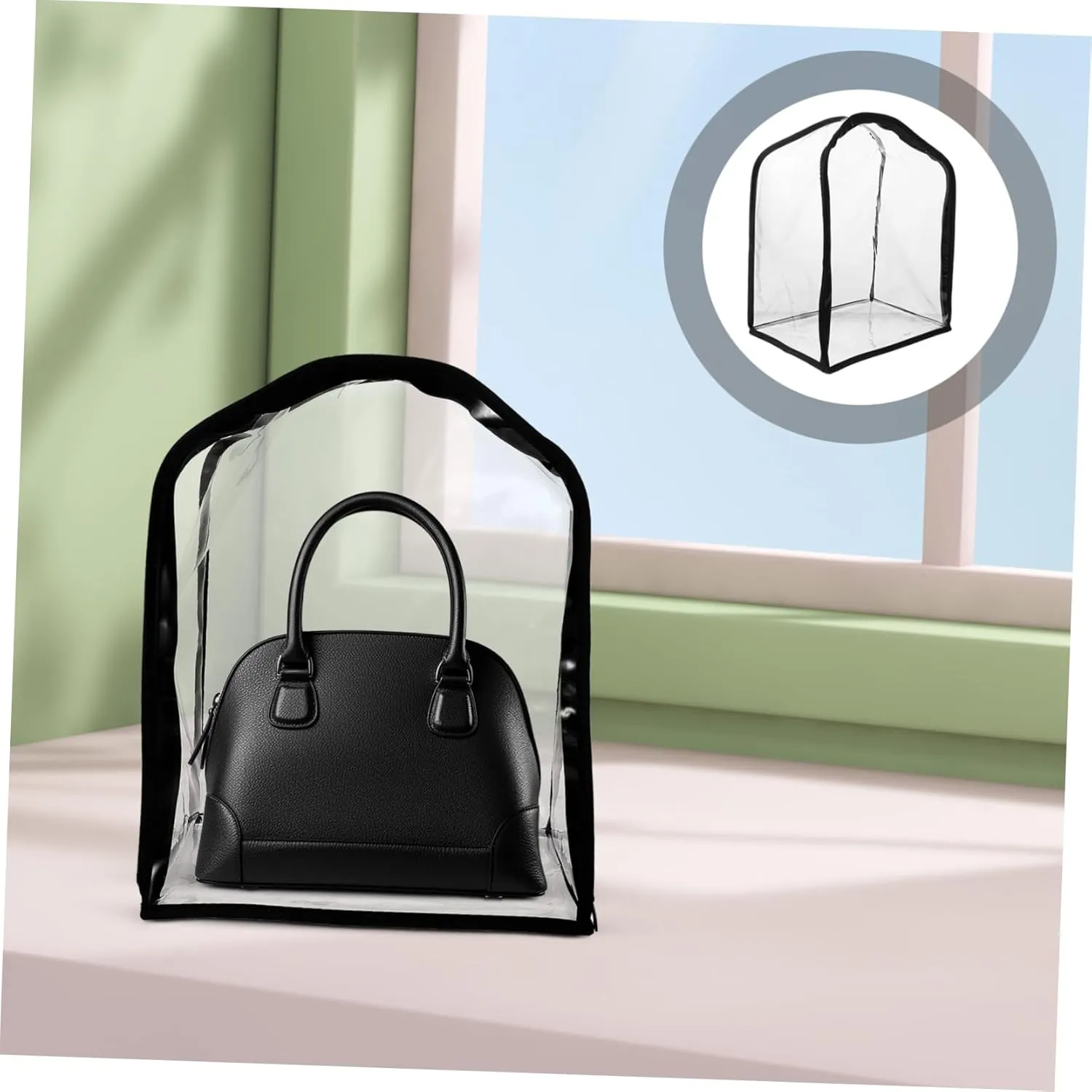 GALPADA 4pcs Travel Duffle Bag Purse Storage Bags Handbag Organizer for Closet Vacuum Sealed