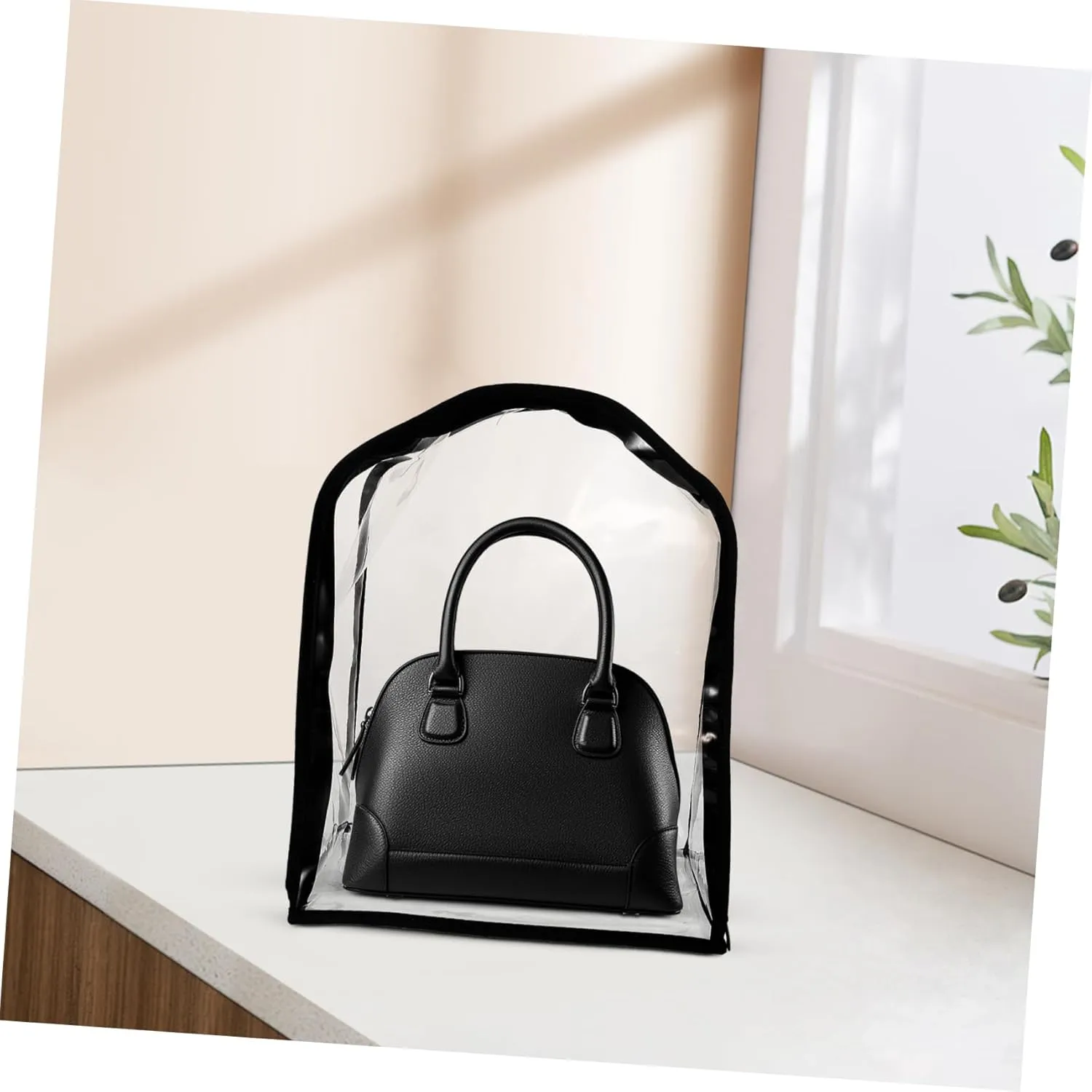 GALPADA 4pcs Travel Duffle Bag Purse Storage Bags Handbag Organizer for Closet Vacuum Sealed