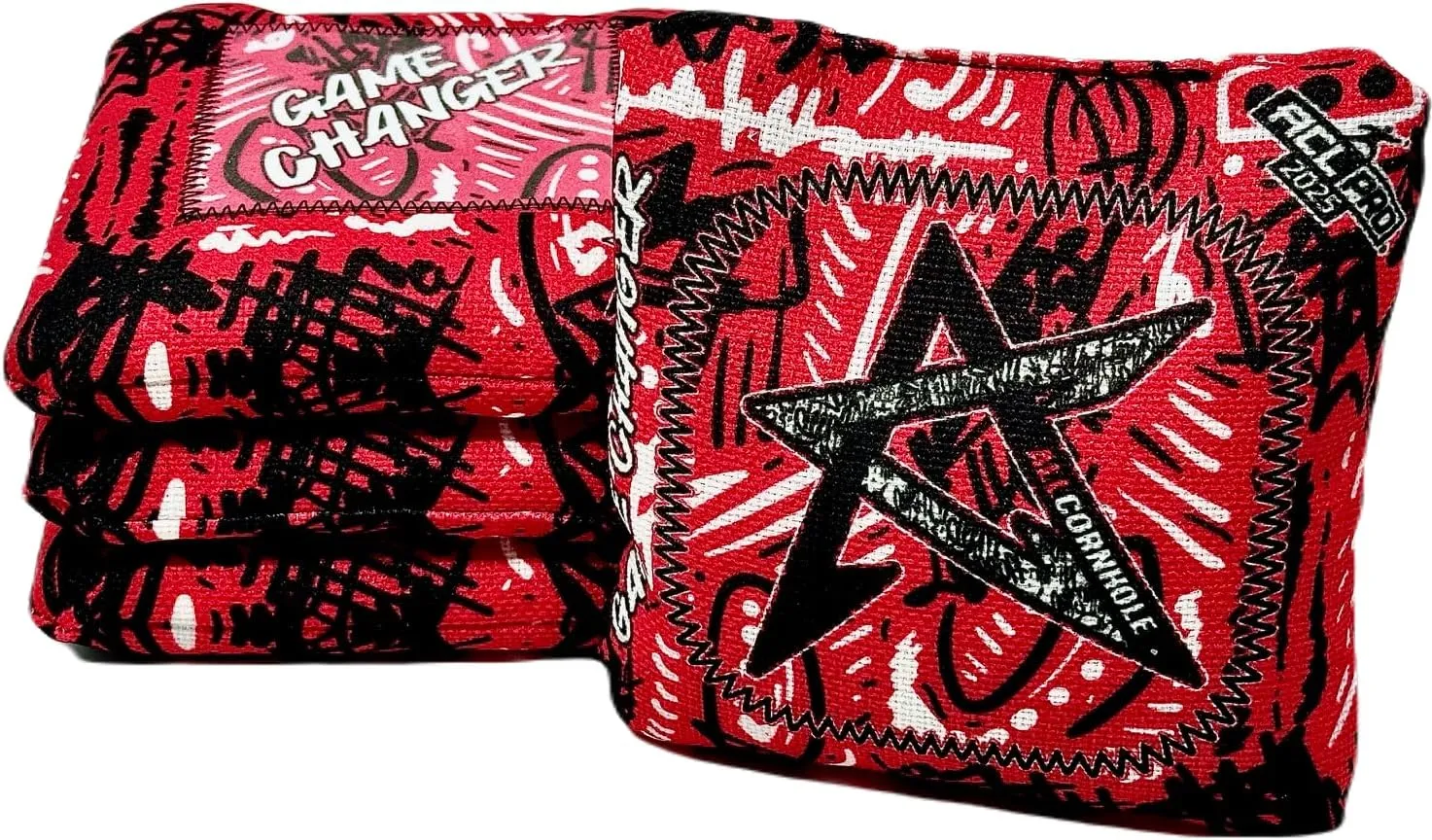 Gamechanger Cornhole Bags | Patented Technology | ACL Pro Approved | Set of 4