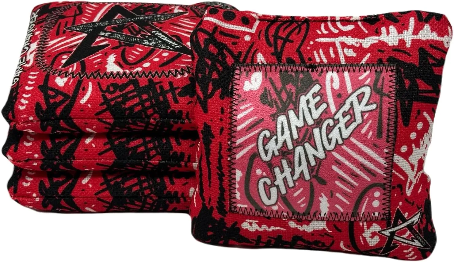 Gamechanger Cornhole Bags | Patented Technology | ACL Pro Approved | Set of 4