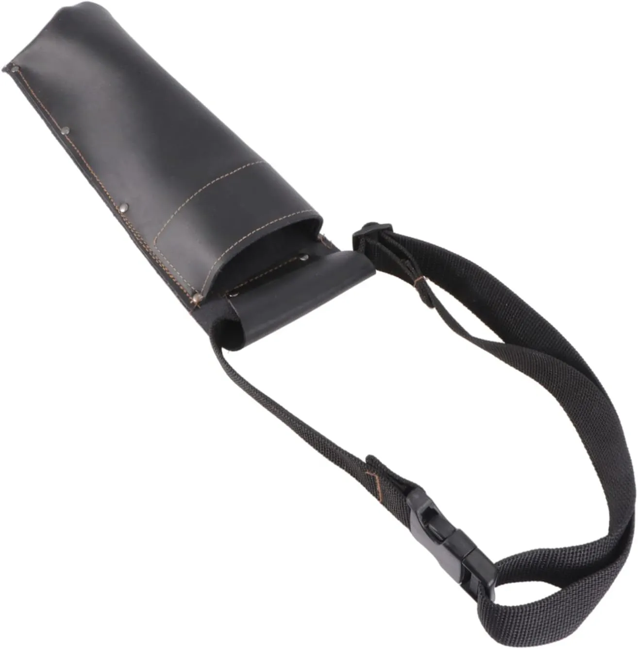 Gatuida 2 Pcs Storage Tube for Welding Rods Leather Welding Rod Container Adjustable Buckle