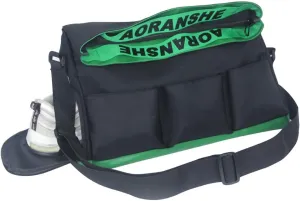 Geerlaqaly gym bag, unisex, large capacity with shoe compartment, dry and wet pocket, sports, travel daily,carried by plane,blackgreen