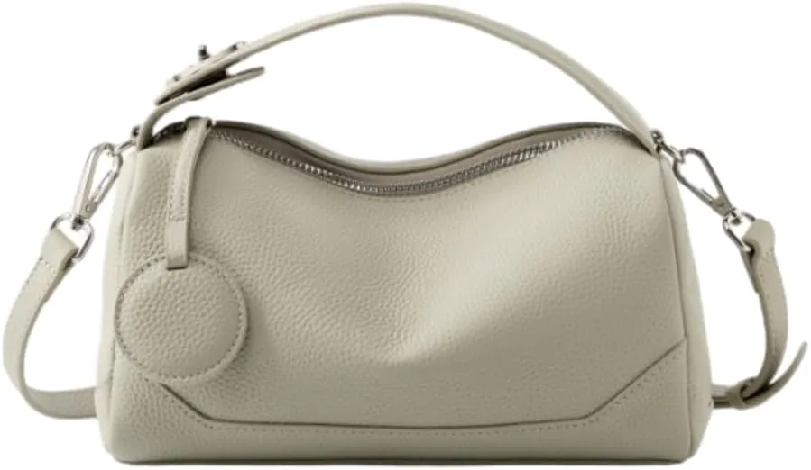 Genuine Leather Crescent Purses for Women Slouchy Crossbody Purse Soft Shoulder Bag Satchel Handbag with Adjustable Strap