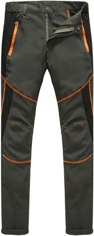 GIERIDUC Men's Drawstring Waist Cargo Pants Sweatpants Men Zipper Pockets Mens Running Tights Pants Quick Dry Pants for Men
