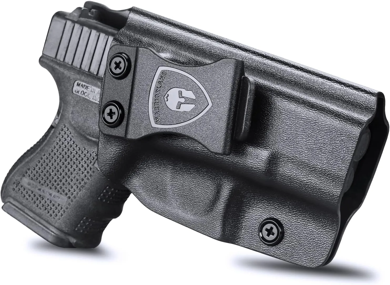 Glock 26/27/33 Holster - Not Fit Glock 27/33 Gen 5, IWB Kydex Holster Fit: Glock 26 Gen (3-5) & Glock 27/33 Gen (3-4) Pistol, Inside Waistband Conceal Carry Holster, Adj. Cant & Posi-Click Retention