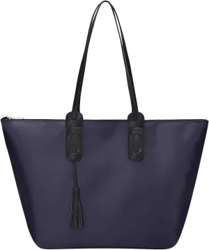 GM LIKKIE Nylon Tote Bags for Women, Top-Handle Shoulder Purse, Foldable Weekend Hobo Handbag