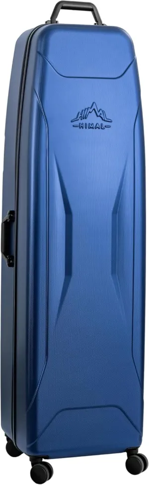 Golf Travel Bag Hard Case for Airlines, Durable Hard Shell PC Water-Resistant Golf Club Carrier, 14.9x14.1x54.1inch, Lightweight 14.7lbs (Black/Blue)