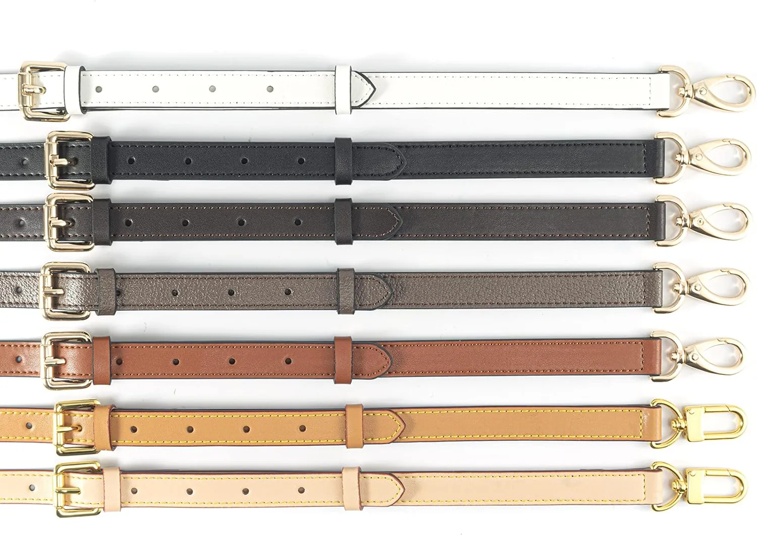 GOXTECH Genuine Leather Purse Strap Replacement Crossbody Handbag Long Adjustable