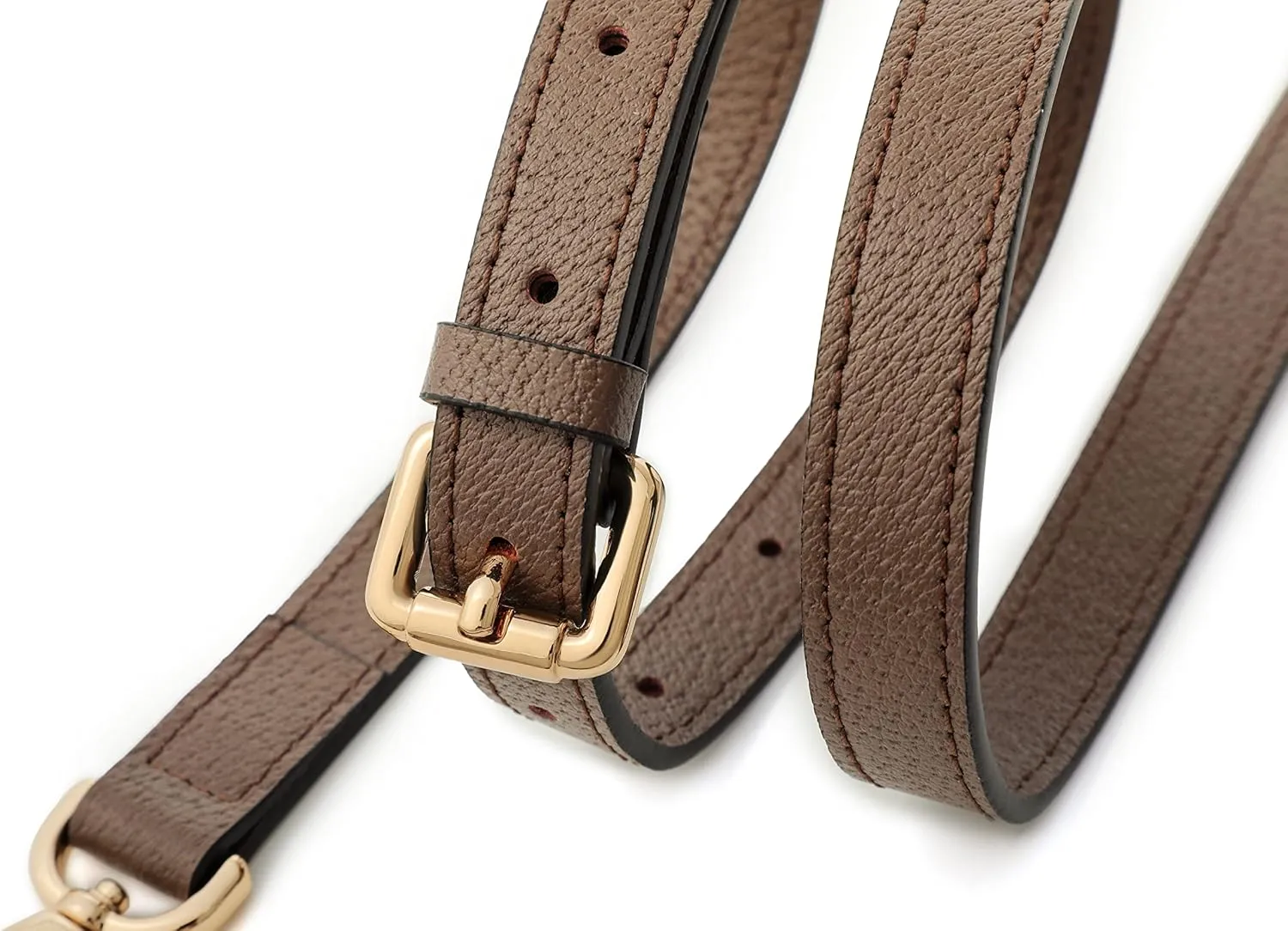 GOXTECH Genuine Leather Purse Strap Replacement Crossbody Handbag Long Adjustable