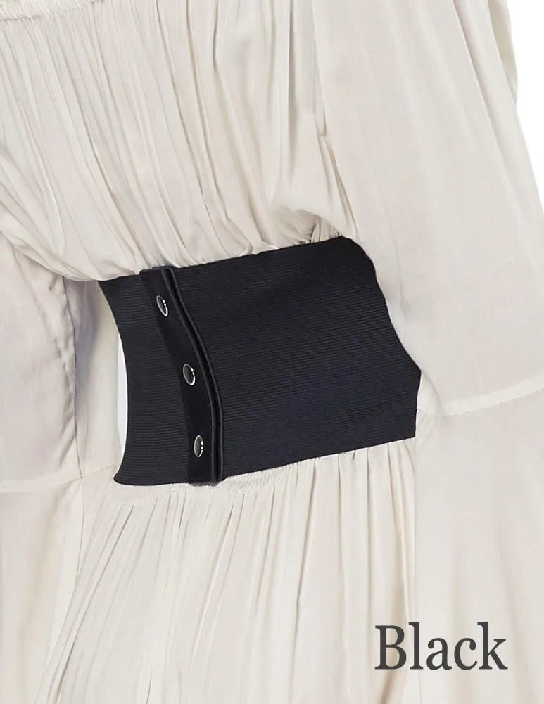 GRACE KARIN Lace-up Cinch Belt Tied Corset Elastic Waist Belt 2 Piece