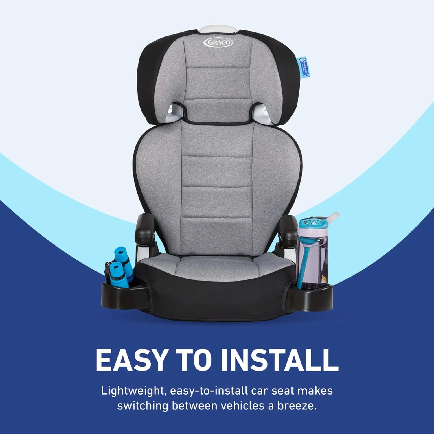 Graco TurboBooster 2.0 Highback Booster Car Seat, Freya