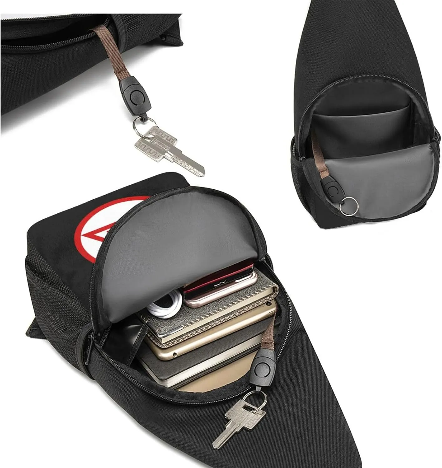 Grand Royal Arch Sling Bag Crossbody Backpack Shoulder Casual Daypack Bags for Men Women