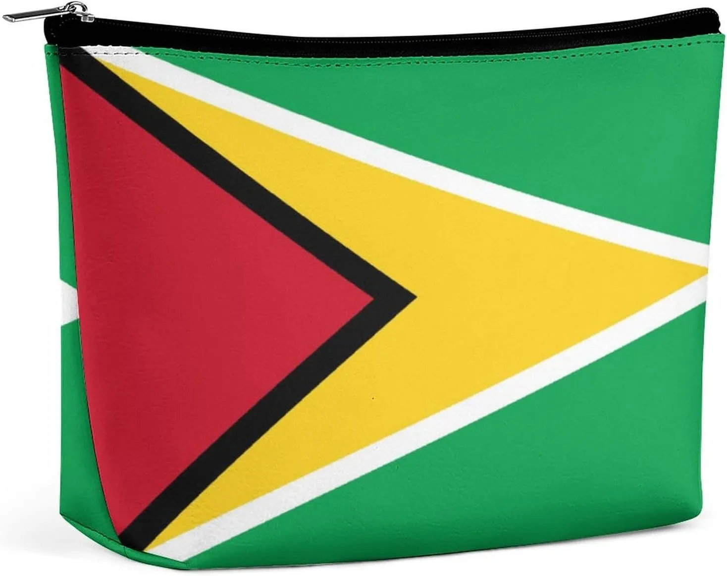 Guyana Flag Portable Makeup Organizer for Travel Cosmetic Bag for Purse