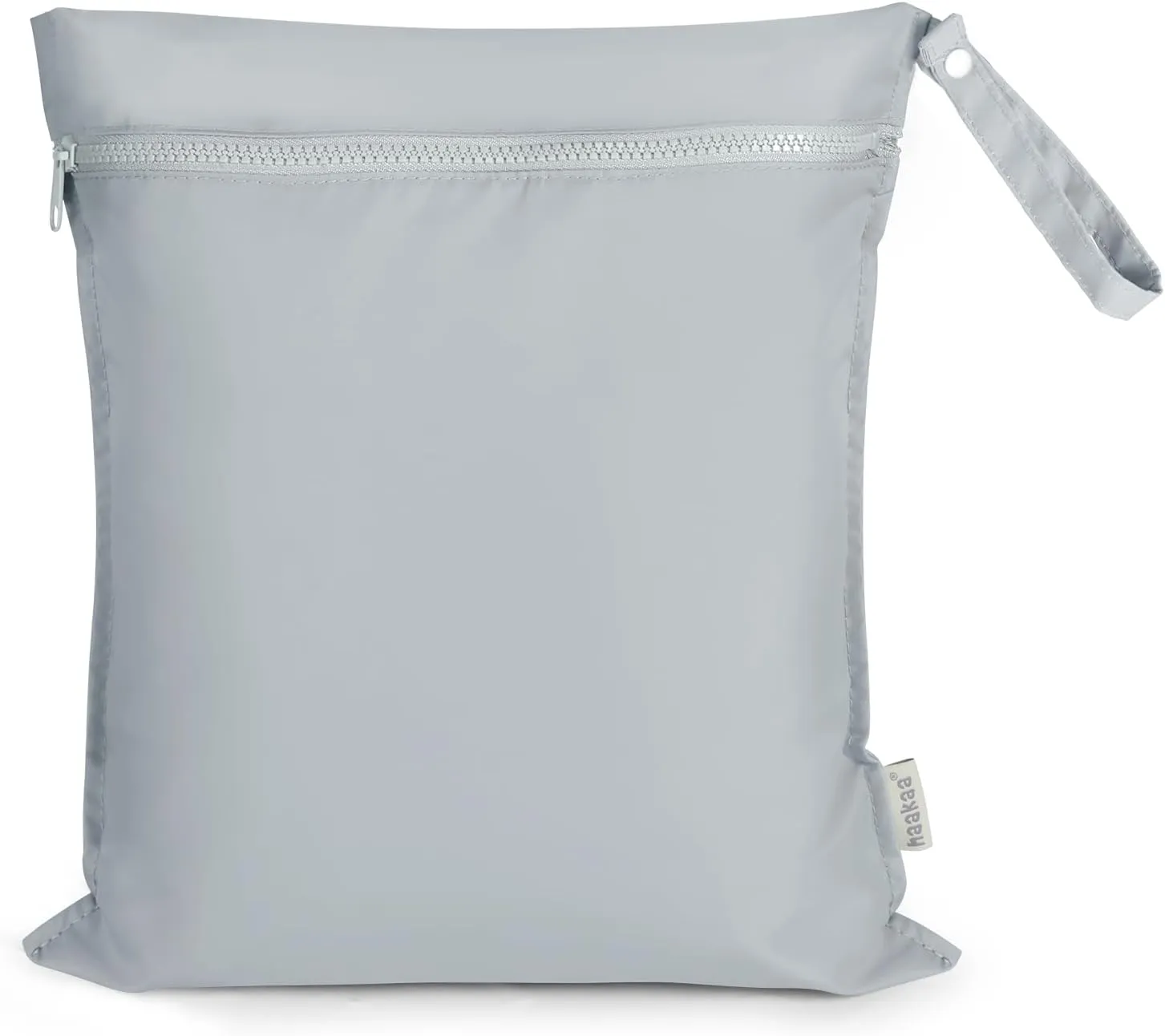 haakaa Waterproof Wet Bags for Baby, Wet Dry Bags for Diaper Bag, Travel, Swimsuit, Beach, Pool, Pump Parts, Stroller, Daycare,Yoga, Grey