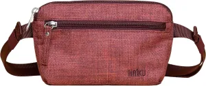 Haiku Hopper | Waist, Hip, Fanny Pack, Belt Bag Purse | with adjustable belt Clip | Poppy Berry