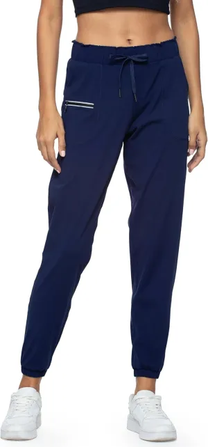 Haowind Joggers for Women with Pockets Elastic Waist Workout Sport Gym Pants Comfy Lounge Yoga Running Pants
