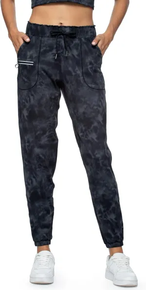 Haowind Joggers for Women with Pockets Elastic Waist Workout Sport Gym Pants Comfy Lounge Yoga Running Pants