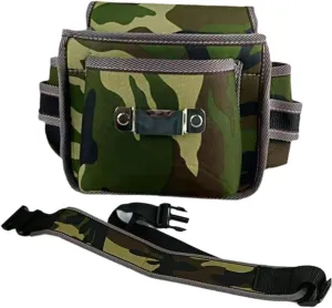 Hardware Tool Storage Belt,Storage Pouch,Adjustable Waist Belt,Lightweight,Electrician Tool Bag Toolkit for Carpenters