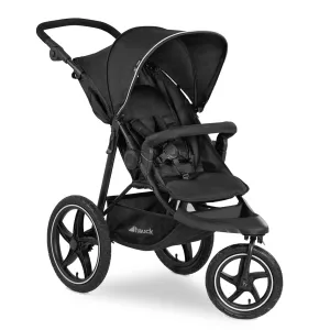 Hauck Jogging Stroller, All-Terrain Baby/Toddler Running Stroller, Runner 2, Black